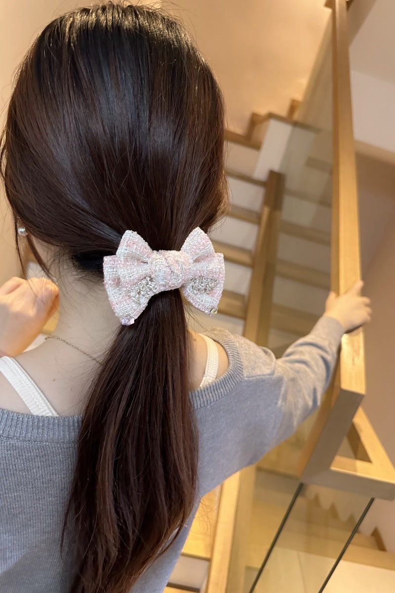 Wholesale Fabric Butterfly Knot Hair Ropes